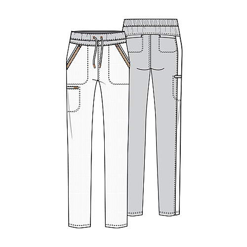 Брюки женские Cherokee CK055, синий,3XL