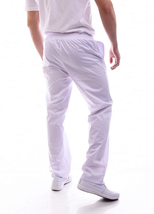 Брюки мужские «Комфорт», белый, 48