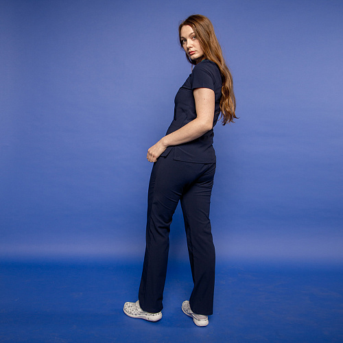 Брюки женские, R173 синий индиго, XXL