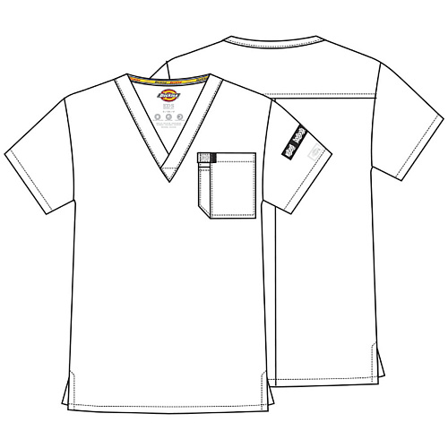 Топ мужской Dickies DK635, оливковый, S