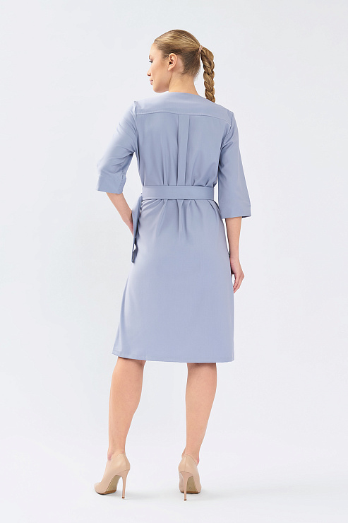 Халат-платье Тезис TZ150, серый, 52