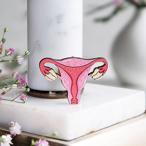 Значок "Маточка с бутонами"