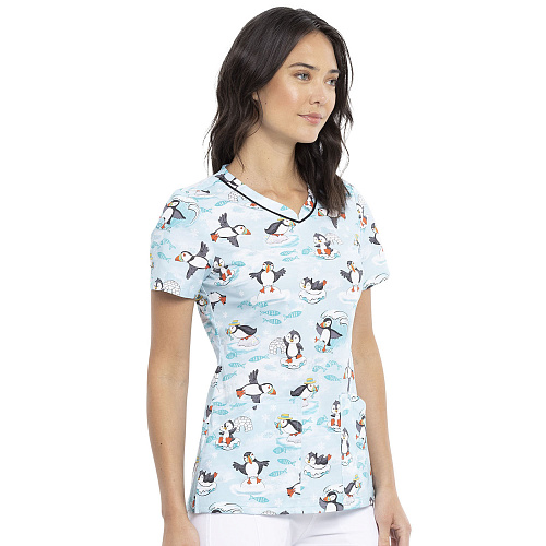 Топ женский Cherokee CK646, пингвины, L