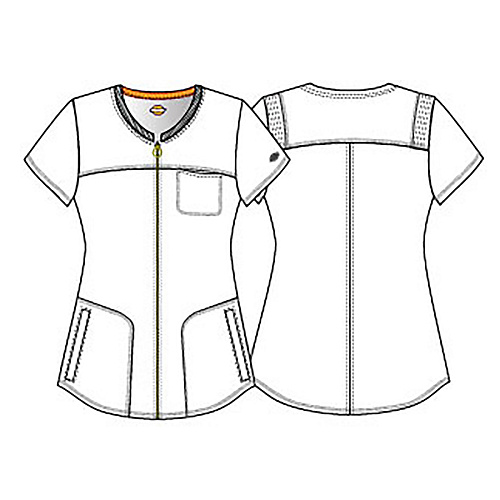 Топ женский Dickies DK777, синий, XS