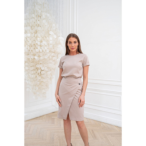 Юбка Dr. Nice «Beauty», бежевый,52