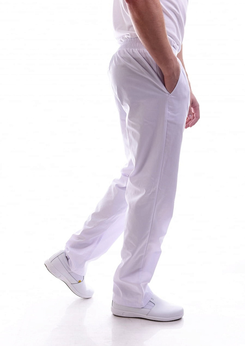 Брюки мужские «Комфорт», белый, 48