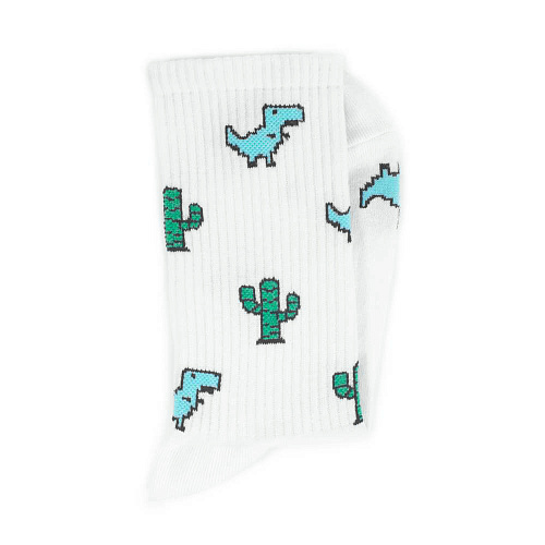 Носки женские, "Дино", белый, 36-40