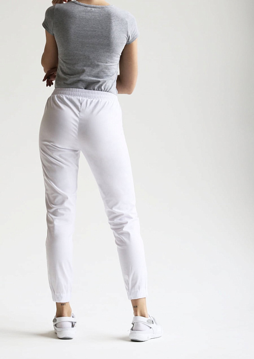 Брюки женские «Релакс», белые, 44