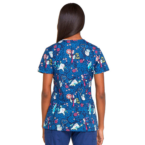 Топ женский Dickies DK704, зубная щётка, S