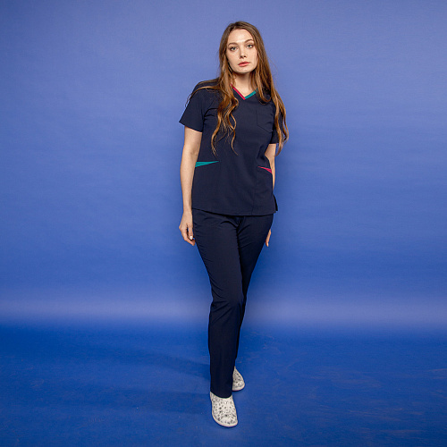 Туника женская 266 Arizona, R173 синий индиго, L