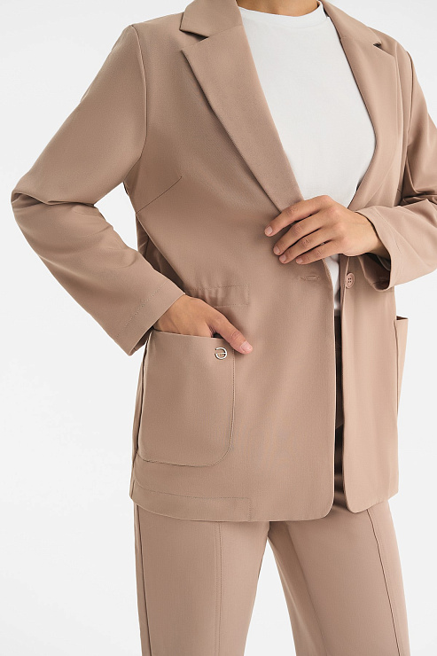 Пиджак женский Тезис TZ230, латте, 52